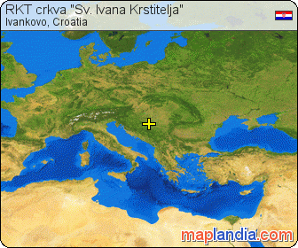 RKT crkva "Sv. Ivana Krstitelja" satellite map