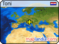 Toni satellite map