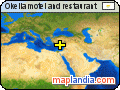 Okella motel and restaurant satellite map