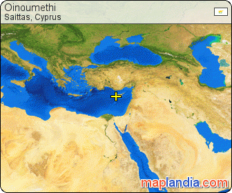Oinoumethi satellite map