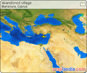 abandoned village satellite map