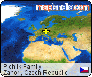 Pichlik Family satellite map