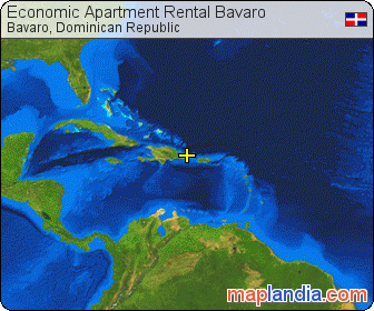 Economic Apartment Rental Bavaro satellite map