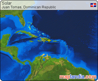 Solar satellite map