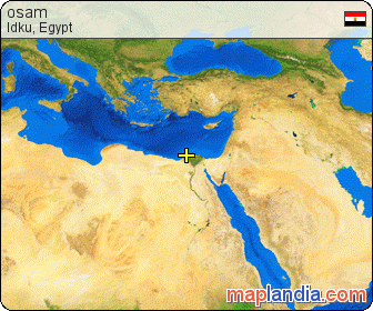 osam  satellite map