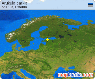 Aruküla parkla satellite map