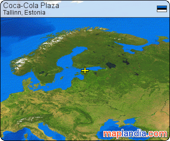 Coca-Cola Plaza satellite map