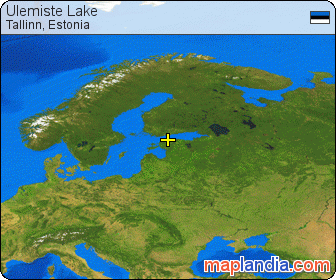 Ulemiste Lake satellite map