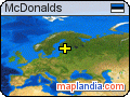 McDonalds satellite map