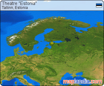 Theatre "Estonia" satellite map