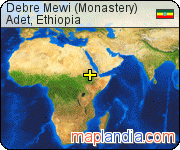 Debre Mewi (Monastery) satellite map