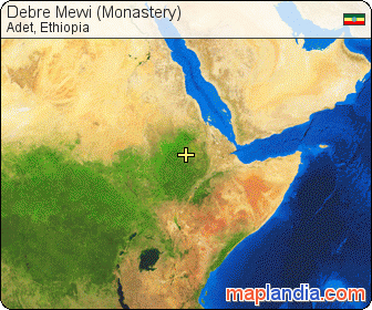 Debre Mewi (Monastery) satellite map