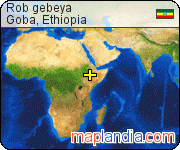 Rob gebeya satellite map