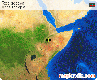 Rob gebeya satellite map