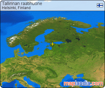 Tallinnan raatihuone satellite map