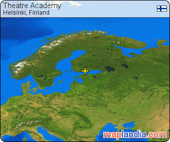 Theatre Academy satellite map