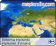 Biltema Helsinki satellite map