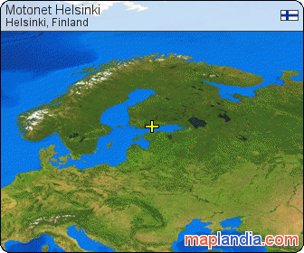 Motonet Helsinki  satellite map