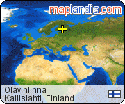 Olavinlinna satellite map