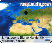 T. Mattssons Björkö Handel Kb satellite map