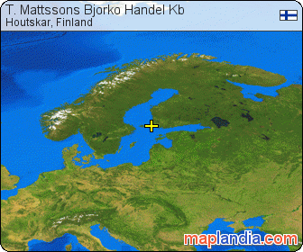 T. Mattssons Björkö Handel Kb satellite map