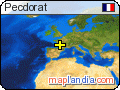 Pecdorat satellite map