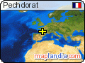 Pechdorat satellite map