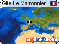 Gite Le Marronnier satellite map