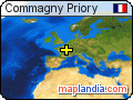 Commagny Priory satellite map