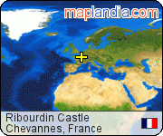 Ribourdin Castle  satellite map