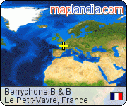 Berrychone B & B satellite map