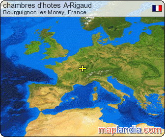 chambres d'hôtes A-Rigaud satellite map