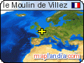 le Moulin de Villez satellite map