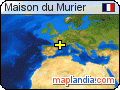 Maison du Murier satellite map