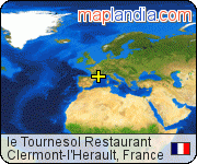 le Tournesol Restaurant satellite map