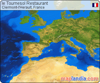 le Tournesol Restaurant satellite map