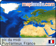 pic du midi satellite map