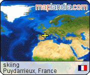 skiing satellite map