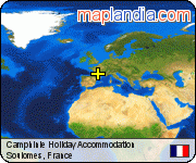 Camphinie Holiday Accommodation satellite map