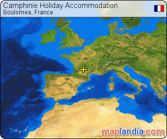 Camphinie Holiday Accommodation satellite map