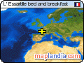 L' Essartille bed and breakfast satellite map