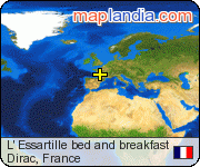 L' Essartille bed and breakfast satellite map
