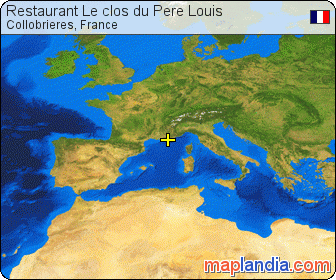 Restaurant Le clos du Père Louis satellite map