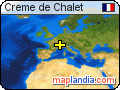 Creme de Chalet satellite map