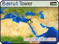 Beirut Tower  satellite map