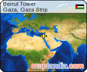 Beirut Tower  satellite map