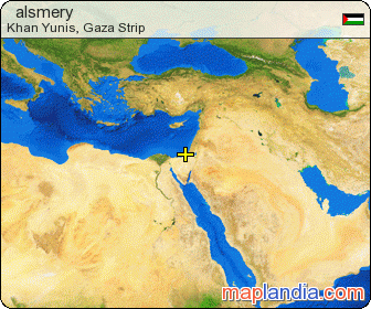 قرية السميري alsmery satellite map