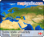 Tbilisi state university satellite map