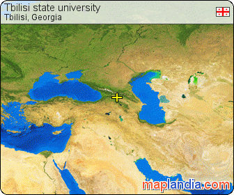 Tbilisi state university satellite map