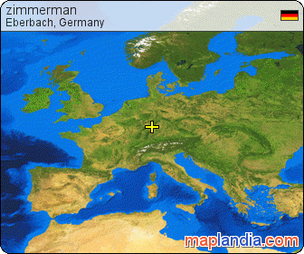 zimmerman satellite map